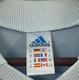 1998 France Home Blue Retro Soccer Jersey有右胸小字