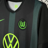 2024/25 Wolfsburg Away Fans Soccer Jersey