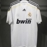2009/10 RM White Home Retro Player Version Soccer Jersey 球员版