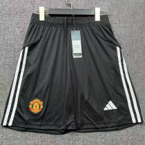 2025/26 M Utd Black Shorts Pants