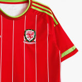 2015/16 Wales Home Red Retro Soccer Jersey