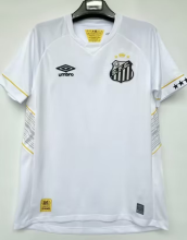 2026/27 Santos 1:1 Quality Home White Fans Soccer Jersey
