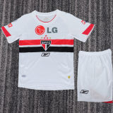 2007/2008 Sao Paulo Home Retro Kids Soccer Jersey