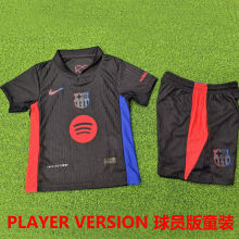 2024/25 BA Away Black Player Version Kids Jersey 球员版童装  大广告