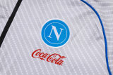 2025/26 Napoli White Kids Jacket Tracksuit