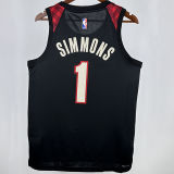 2024/25 Trail Blazers SIMMONS #1 Black City Edition NBA Jerseys