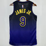 2025 Lakers JAMES JR. #9 City Edition NBA Jerseys
