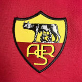 1998/99 Roma Red Home Retro Long SLeeve Soccer Jersey
