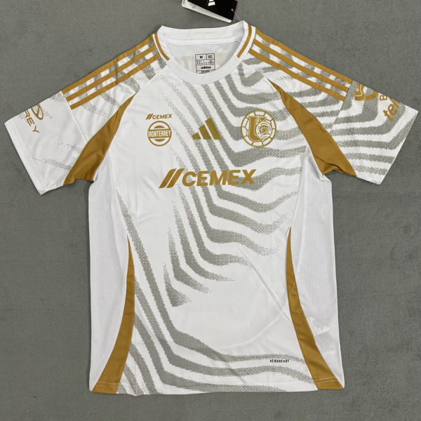 2024/25 U.A.N.L Tiger Third White Fans Soccer Jersey
