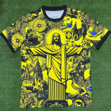 2024/25 Brazil Special Edition Yellow Fans Jersey