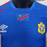 2025 Congo DR Home Blue Player Version Soccer Jersey 民主刚果