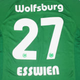2008/09 Wolfsburg Home Green Retro Jersey