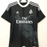 RONALDO #7 RM Black Dragon Retro Jersey 2014/15 (Have All Patch) (2014+10) 全套章