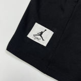 2025 Jordan Black Pure Cotton Fabric Casual Short Pants 黑标M001