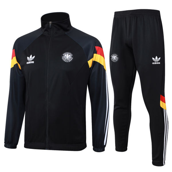 2025 Germany  Black Jacket Tracksuit