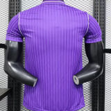 2025/26 RM Purple Retro Style Player Version Soccer Jersey