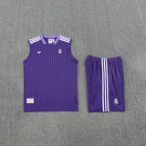 2025/26 RM Purple Vest Training Jersey(A Set)条纹