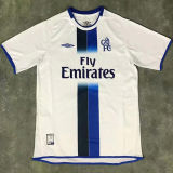 CRESPO #21 CFC Away White Retro Jersey  2003/05 (Have Patch 带英超臂章)
