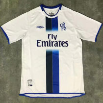 CRESPO #21 CFC Away White Retro Jersey  2003/05 (Have Patch 带英超臂章)