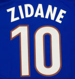 2000 France Home Blue Retro Soccer Jersey