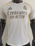 2025/26 RM Home White Player Version Soccer Jersey