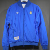 2026/27 RM Blue And White Reversible Sports Cotton Jacket 双面