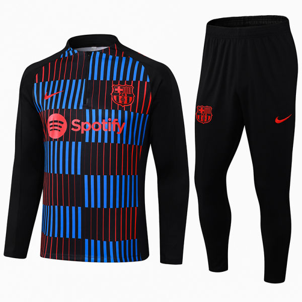 2025 BA Red Blue Sweater Tracksuit