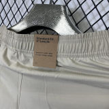 2025 AIR Beige Casual Short Pants D987