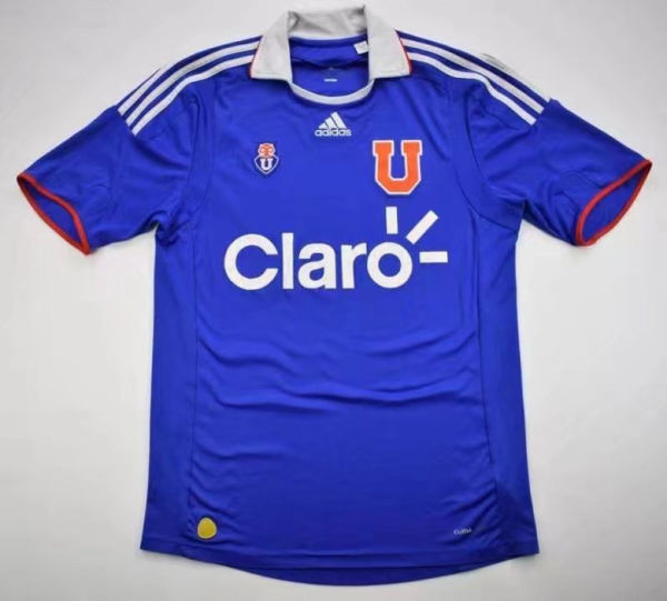 2011 Universidad de Chile Home Blue Retro Soccer Jersey