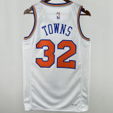 2025 NY Knicks TOWNS  #32 White City Edition NBA Jerseys