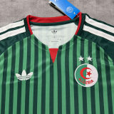 2026/27 Algeria Away Green Fans Soccer Jersey （Have 2 Star 有 2 星）