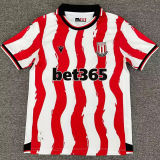 2025/6 Stock City Home Red Fans Soccer Jersey
