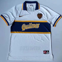 1997 Boca Away White Retro Soccer Jersey