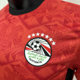 2025 Egypt Home Red Player Version Soccer Jersey