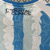 2024/25 Malaga Home White Fans Soccer Jersey