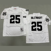 BILETNIKOFF #25 Men's Las Vegas Raiders Retro NFL Jersey 突袭者