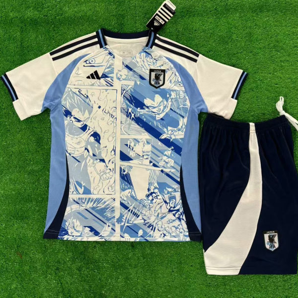 2024 Japan DRAGON BALL COMIC VERSION Kids Soccer Jersey