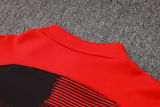 2025 AC Red  Kids Sweater Tracksuit