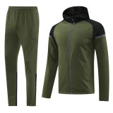 2024/25 Puma Blackish Green Hoody Zipper Jacket Tracksuit