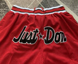 Bulls Red Four Bags NBA Pants