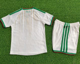 2026/27 Algeria Home White Player Version Kids Soccer Jersey 球员版童装