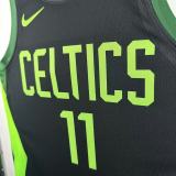 2025 Celtics IRVING #11 Black City Edition NBA Jerseys