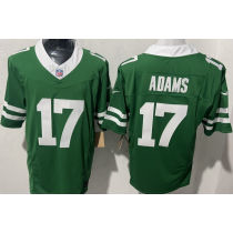 ADAMS #17 Men's New York Jets NFL Jersey 喷气机   (3代）