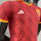 2024 Roma ASR Originals Red Player Version Soccer Jersey 无胸前广告