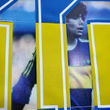 Maradona #10 Boca Home Retro Soccer Jersey 1981