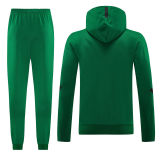 2025 Nk~ Green Zipper Jacket Tracksuit