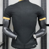2024/25 Sporting CP Lisbon Third Black Player Version Soccer Jersey  里斯本