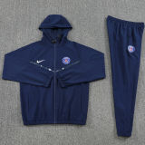 2026 PSG Sapphire Blue Windbreaker Jacket （A Set）