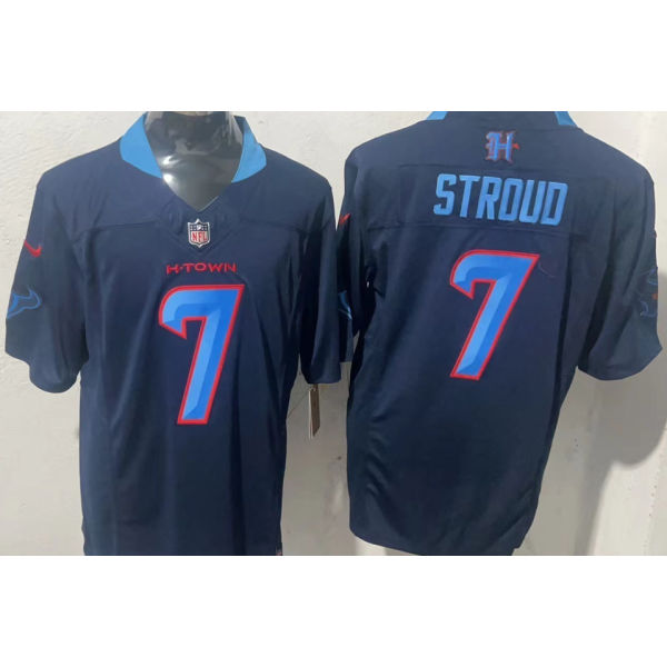 STROUD #7 Men's Houston Texans NFL Jersey 德州人    (3代）