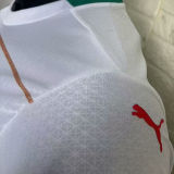2025 Morocco Away White Player Version Soccer Jersey